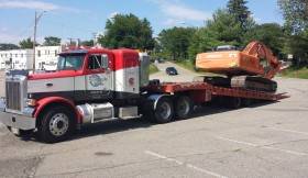 Heavy Duty Hauling on a Flat Bed Tow Truck